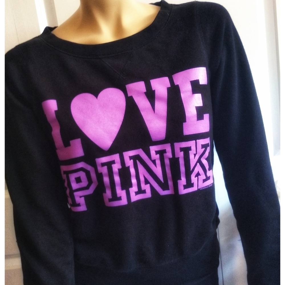 Victoria's Secret Love Pink size small sweatshirt